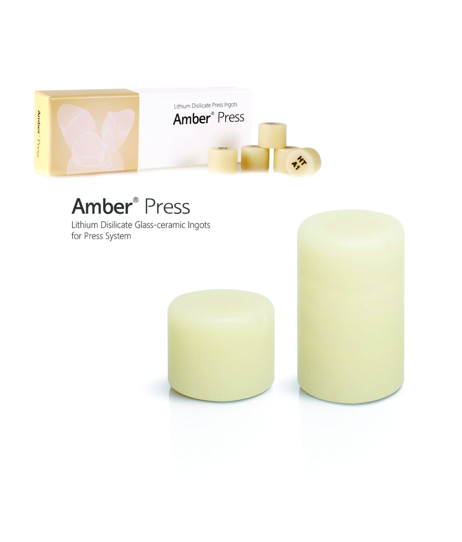 Pastile din Disilicat de Litiu  Amber Press LT R10